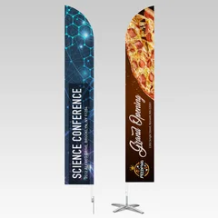 Feather & flutter flags