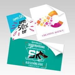 Die-cut stickers