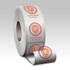 Specialty roll labels