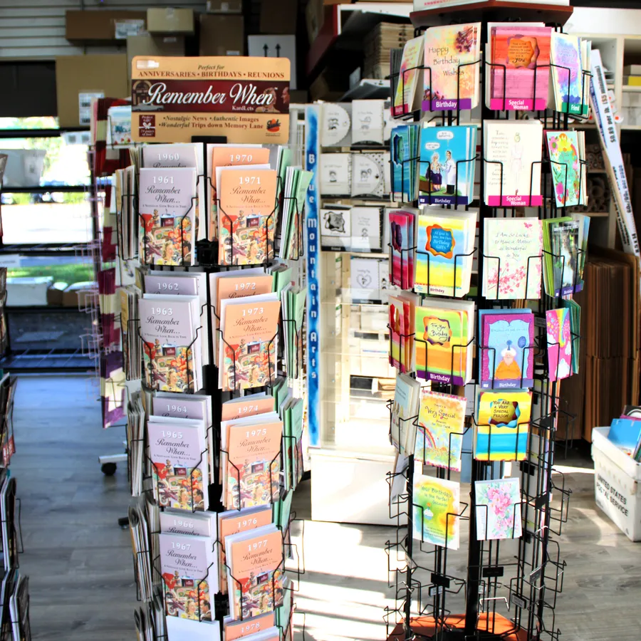Greeting cards and gifts at PostalAnnex Branham