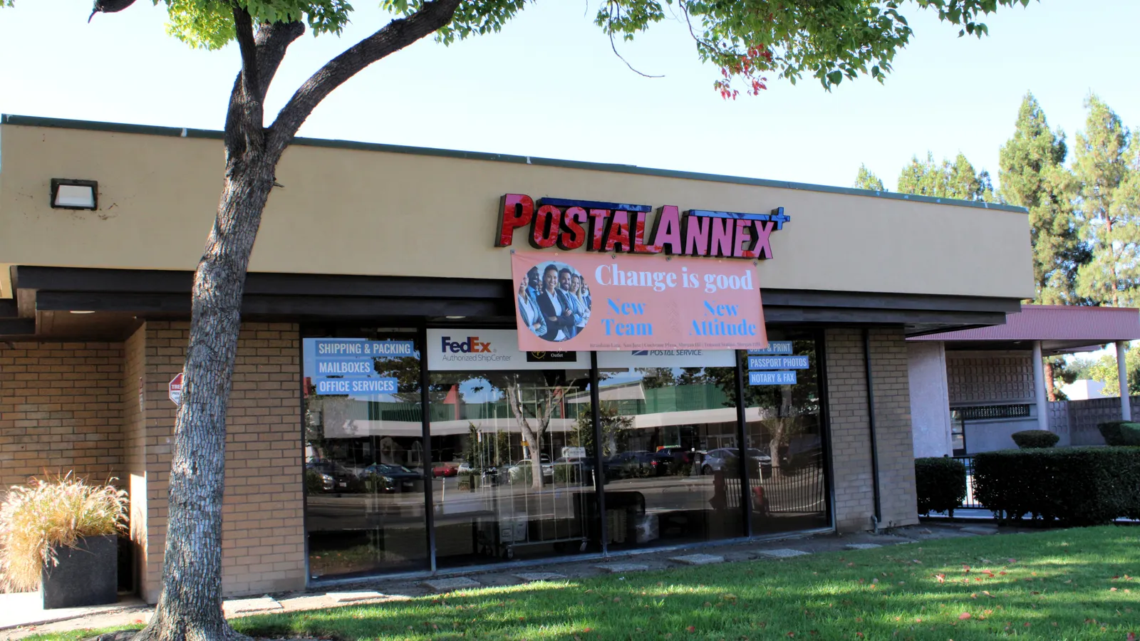 PostalAnnex Branham storefront at 1177 Branham Lane