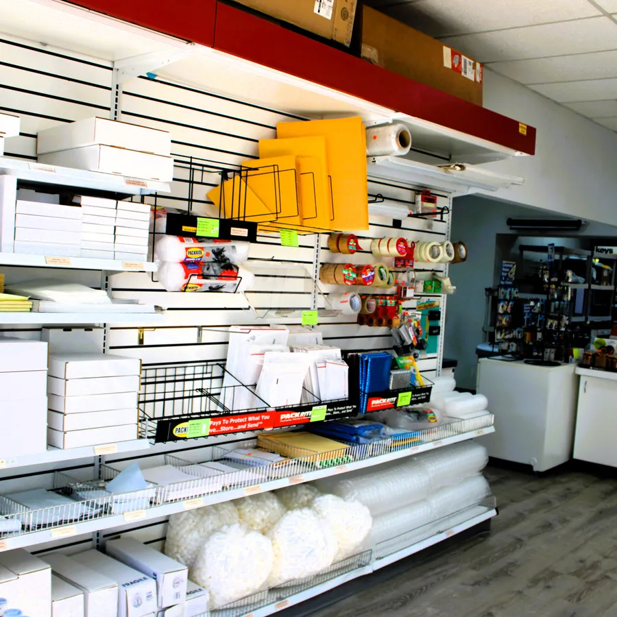 Shipping and packing supplies at PostalAnnex Branham